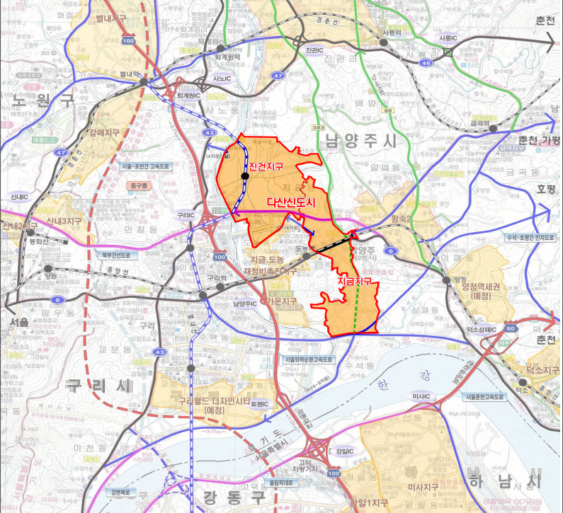 15년 대장정 끝에 완성된 '다산진건지구'