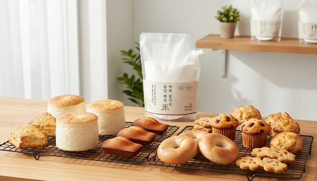 밀가루 대신 쌀... 용인특례시 ‘백옥쌀’ 제과시장 도전